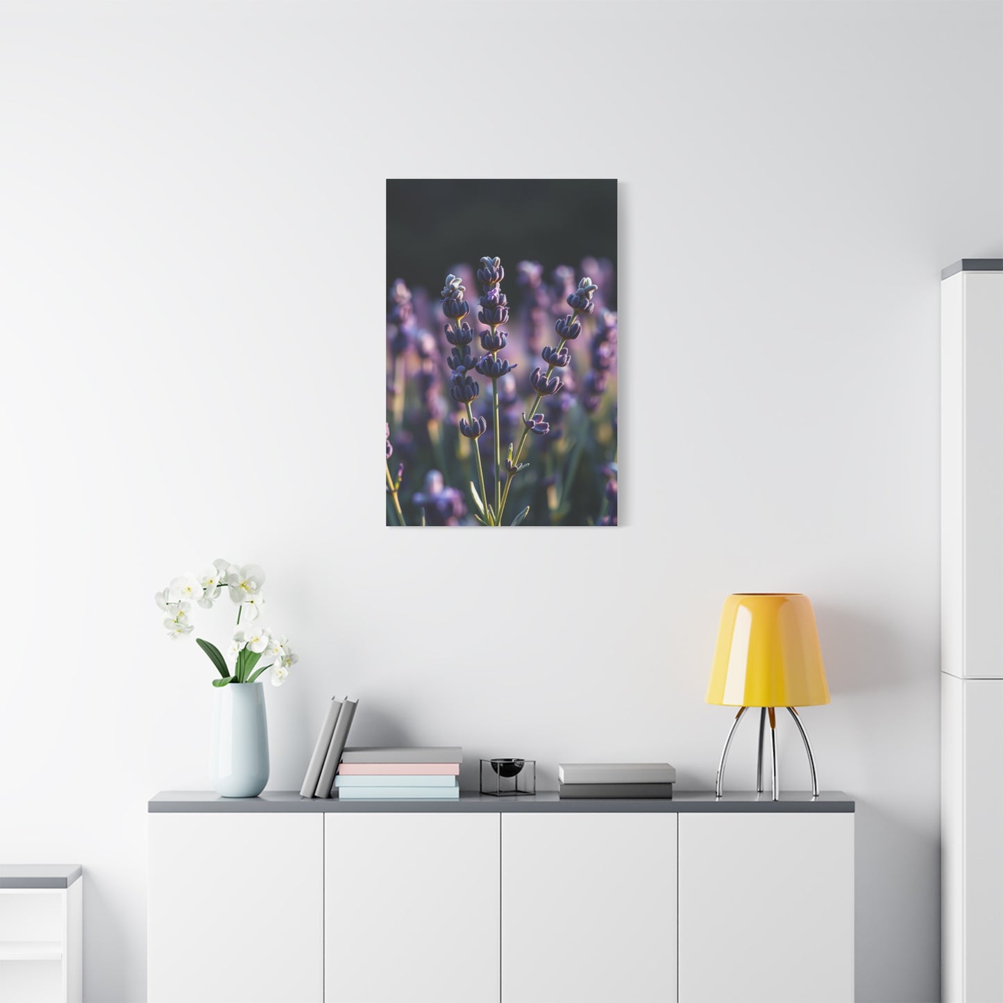 Lavender Herb Art Canvas Art 9 Wall Art & Canvas Print