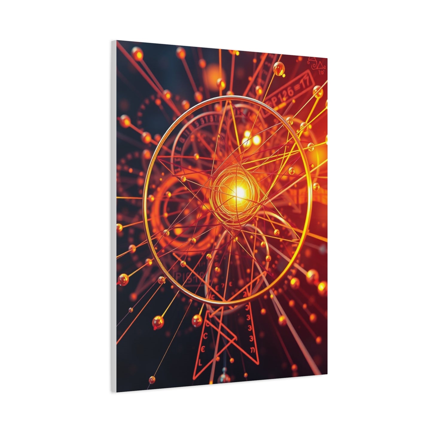Mathematics Art Refined Canvas Wall Art & Canvas Print