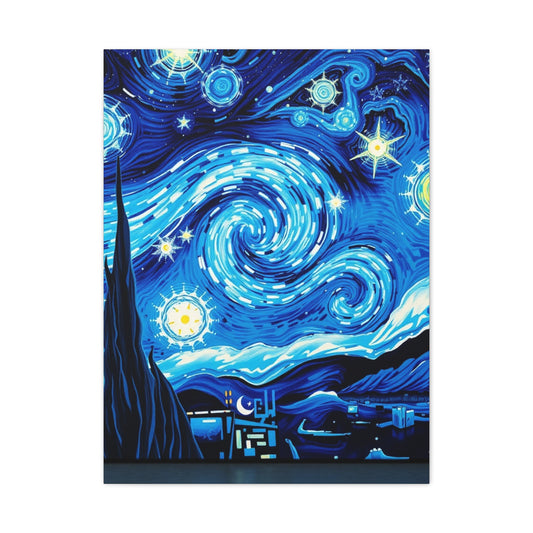 The Starry Night Canvas Art Canvas Art 3 Wall Art & Canvas Print