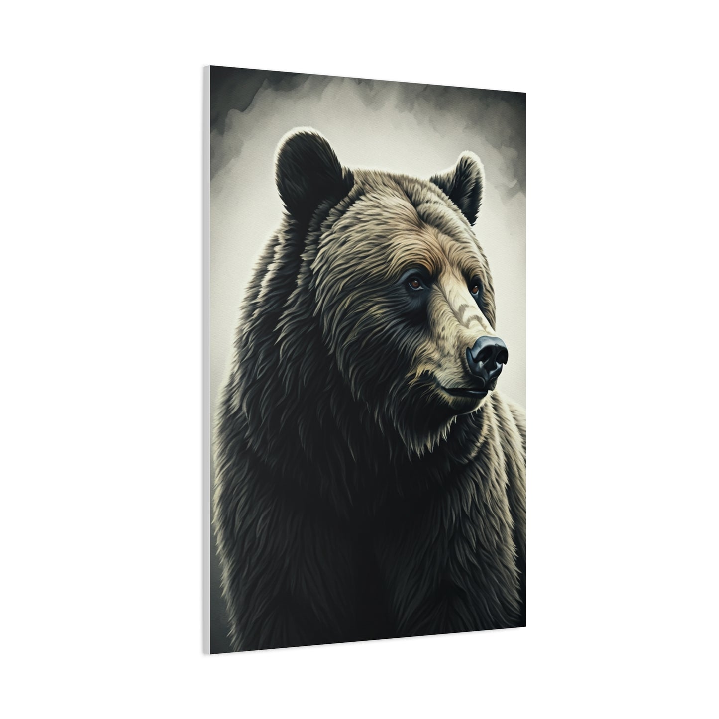 Majestic Brown Bear Portrait Wall Art & Canvas Prints