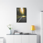 Lamborghini Gallardo Forest Road Charge Wall Art & Canvas Prints