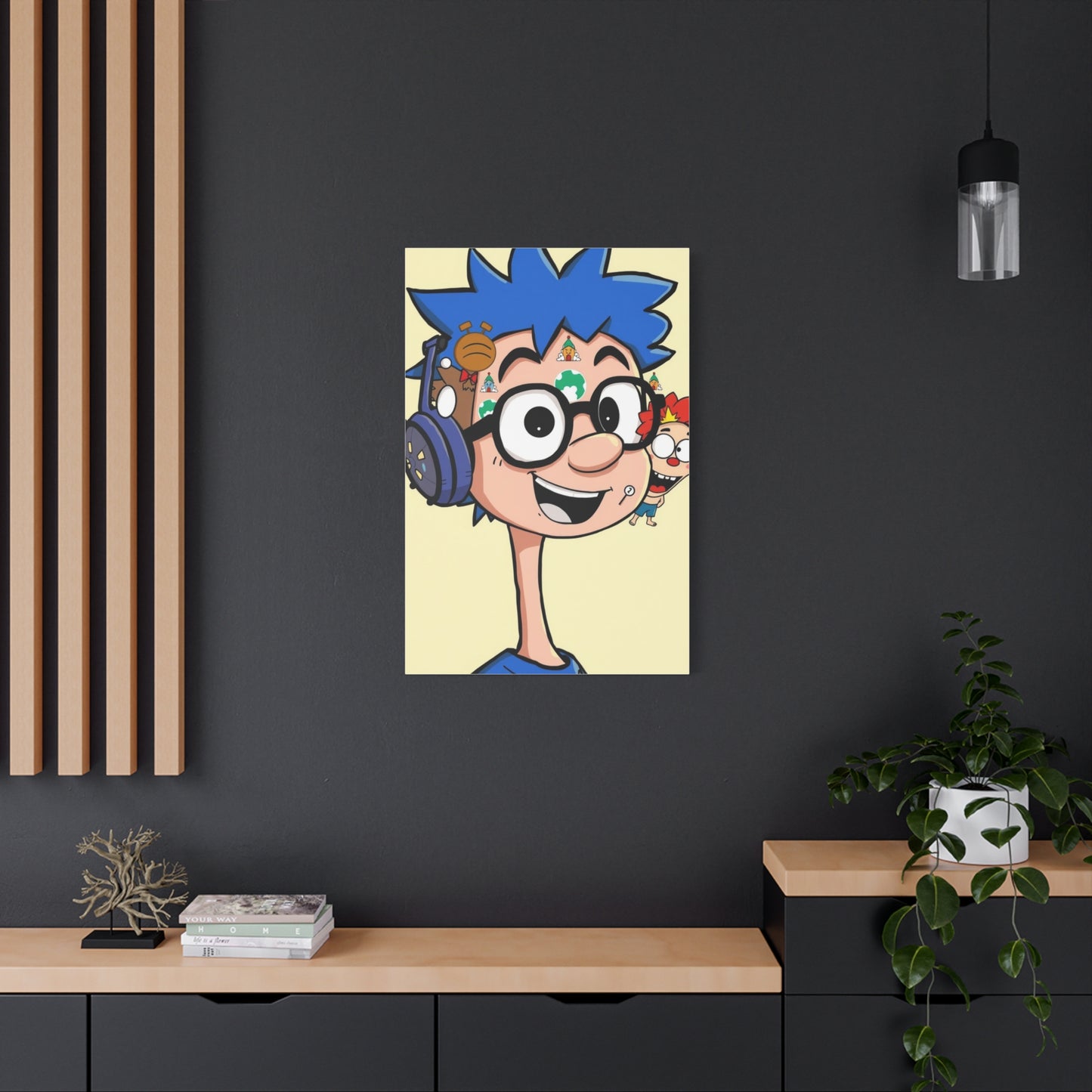 Artful Toon Patchwork Wall Art & Canvas Print