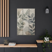 Botanical Acoustic Panel Triptych Wall Art & Canvas Print
