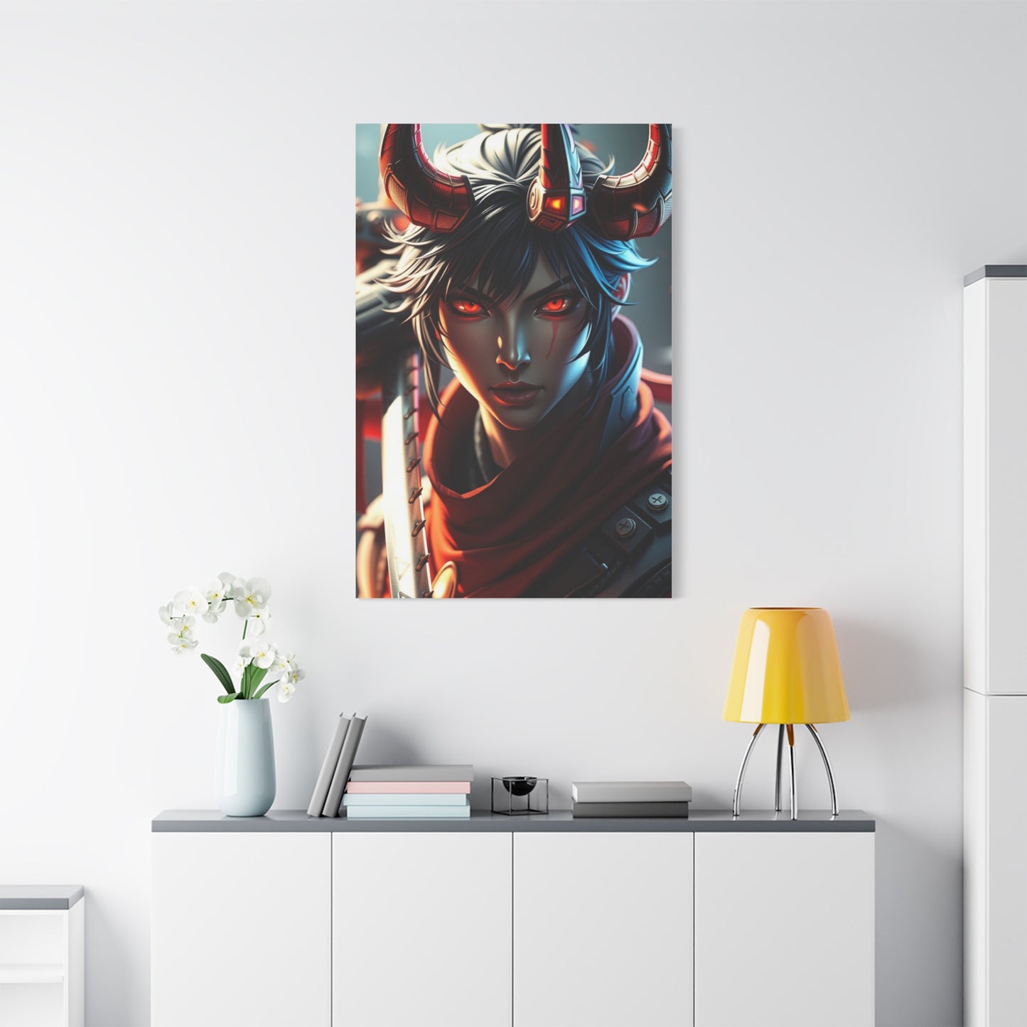 Demon Slayer Characters Art Luxury Canvas Wall Art & Canvas Print