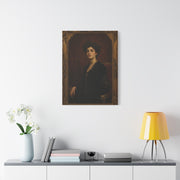 Victorian Portrait Lady in Gilded Frame Wall Art & Canvas Print