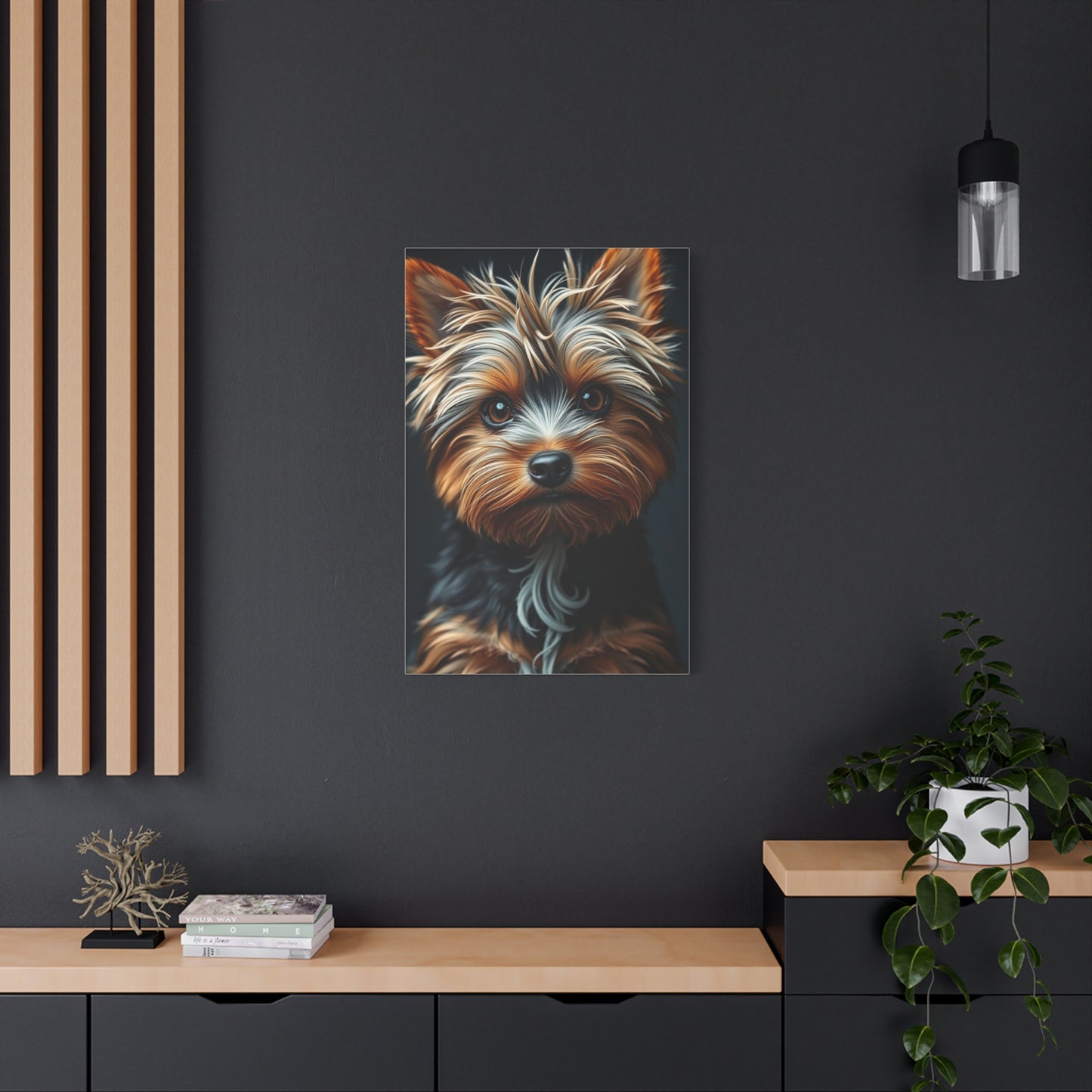 Yorkshire Terrier Art Luxury Canvas Wall Art & Canvas Print