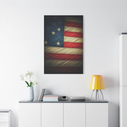 Vintage American Flag Heritage Wall Art & Canvas Prints