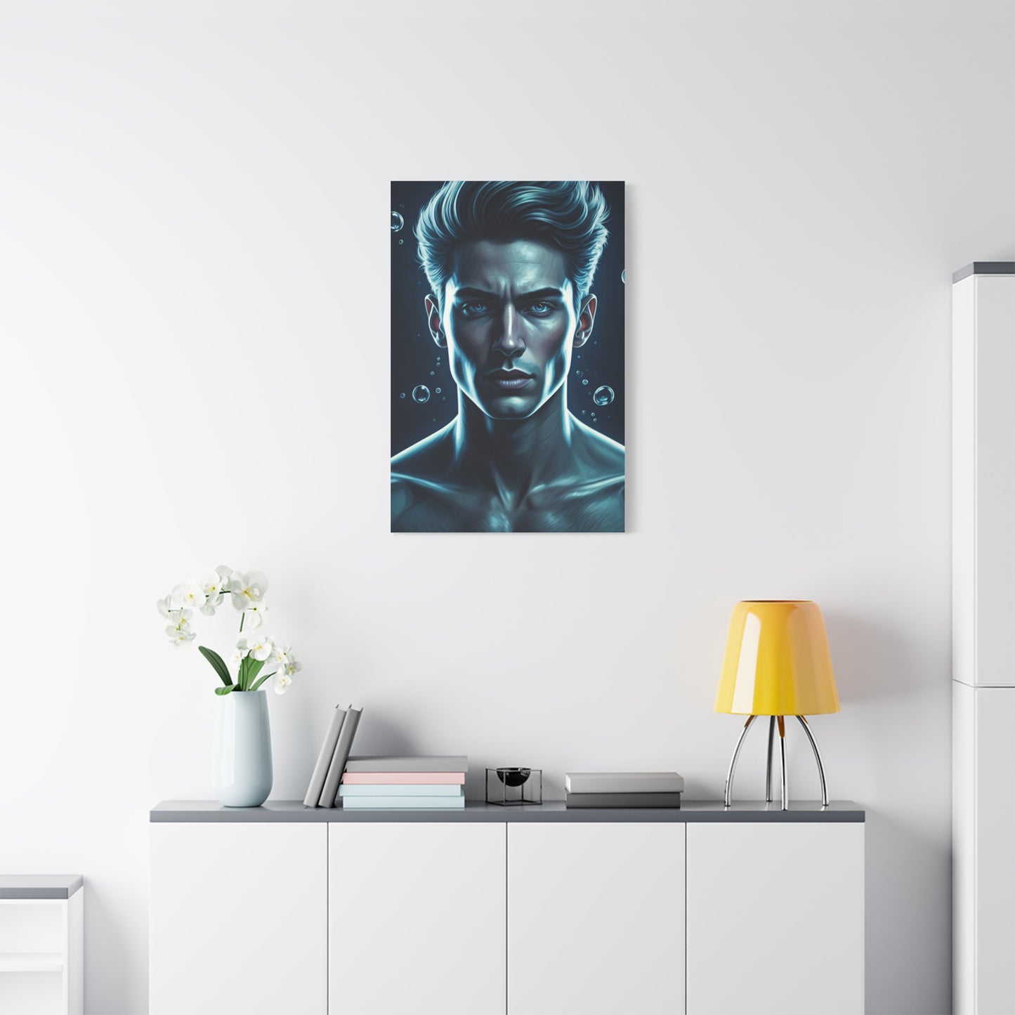 Submerged Stillness Portrait Wall Art & Canvas Prints