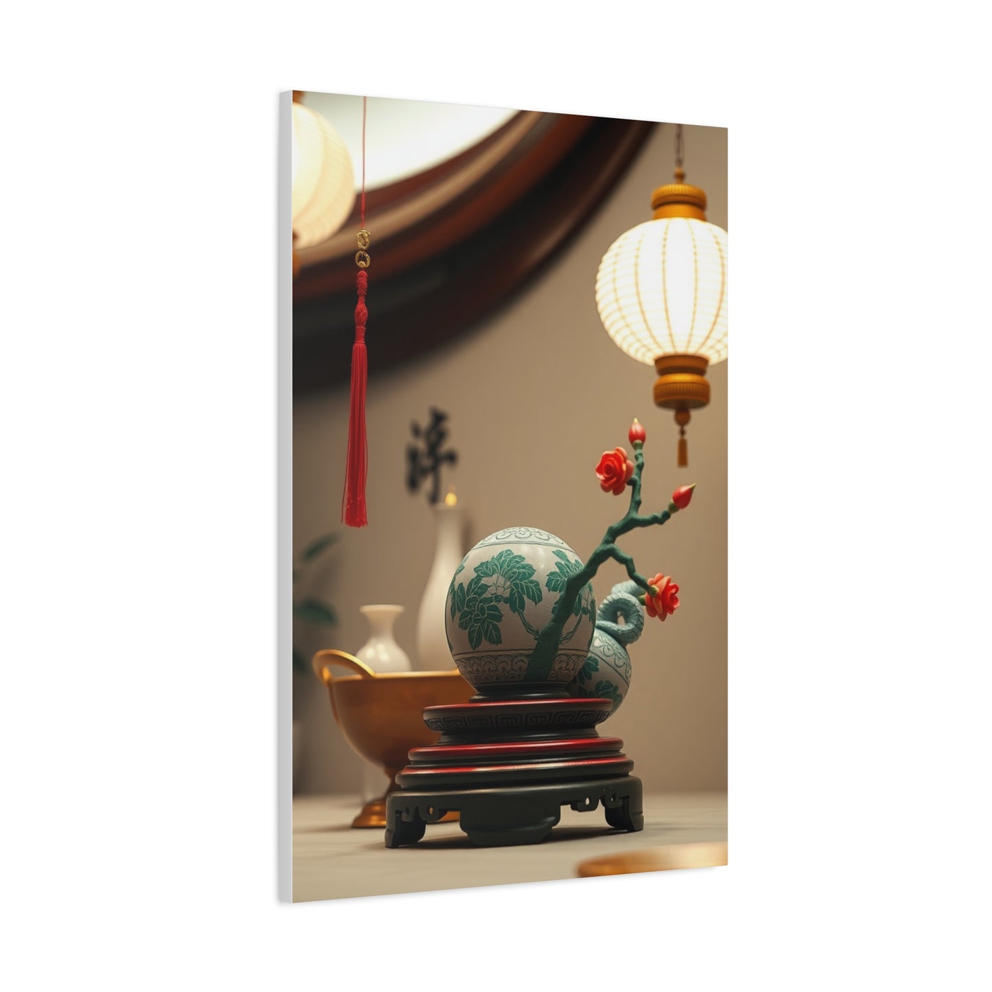Chinese Decor Art Luxury Canvas Wall Art & Canvas Print