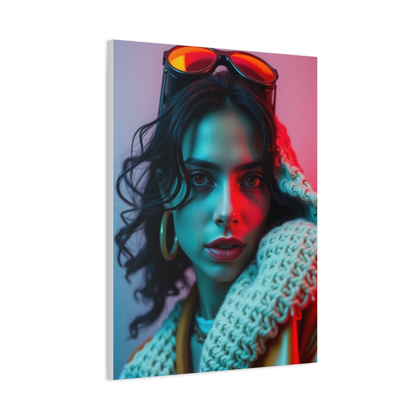 Supreme 70’s Aesthetic Art Canvas Wall Art & Canvas Print