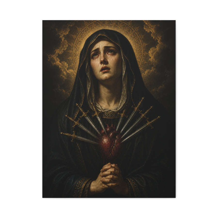 Our Lady of Sorrows Wall Art & Canvas Print