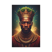 Celestial Crowned King Portrait Wall Art & Canvas Prints