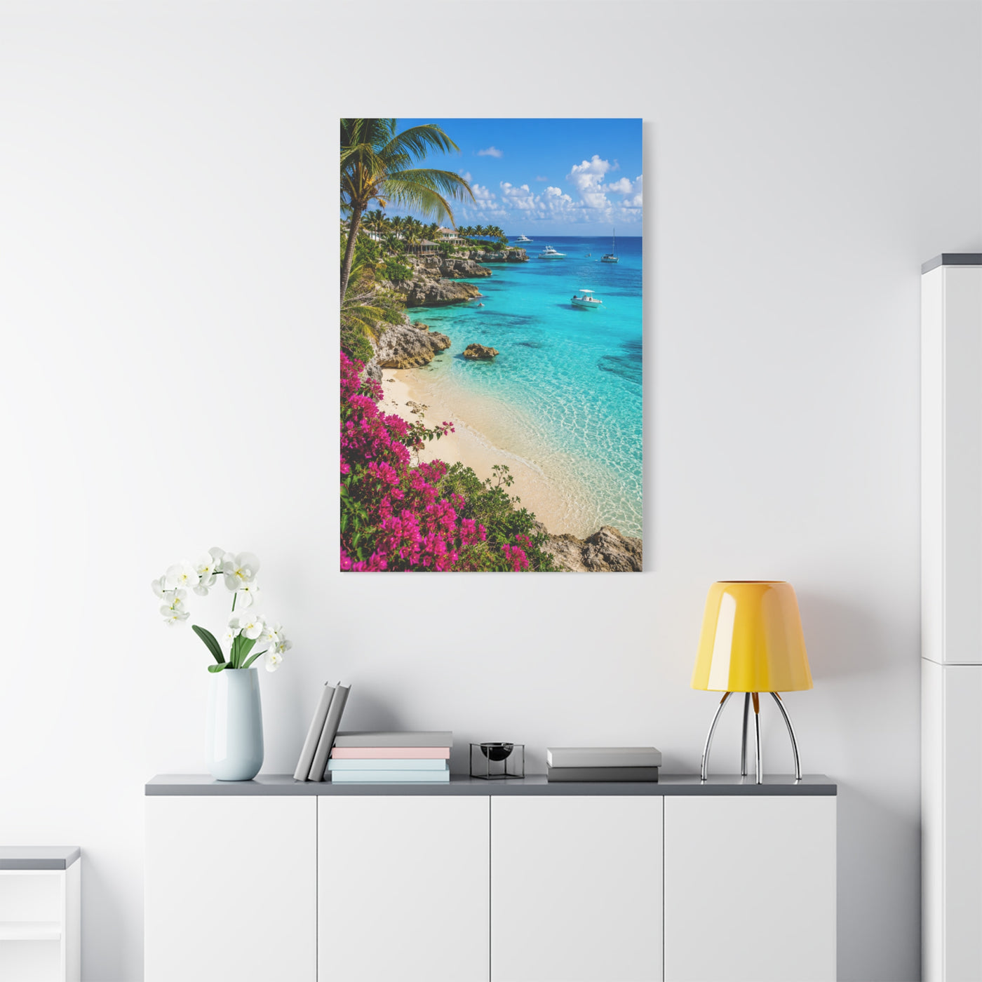 Grand Cayman Tropical Cove Wall Art & Canvas Print