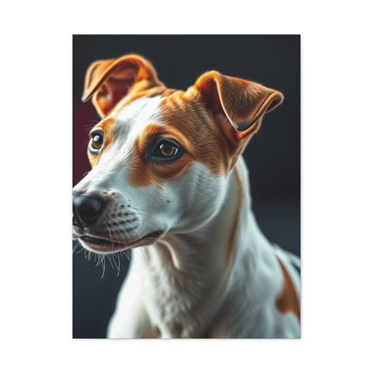 Elite Jack Russell Terrier Art Vision Wall Art & Canvas Print