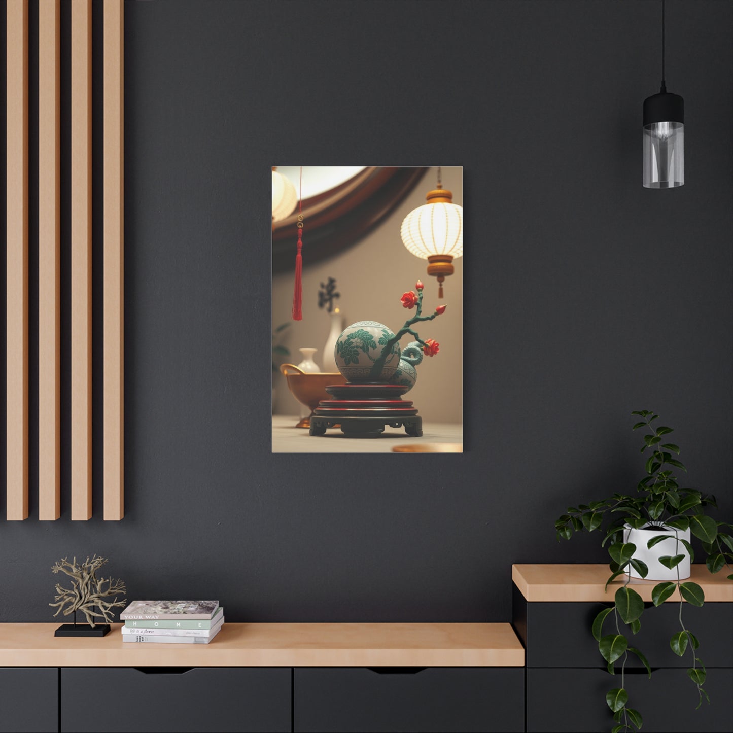 Chinese Decor Art Luxury Canvas Wall Art & Canvas Print
