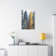 Urban Skyline Collage Composition Wall Art & Canvas Print
