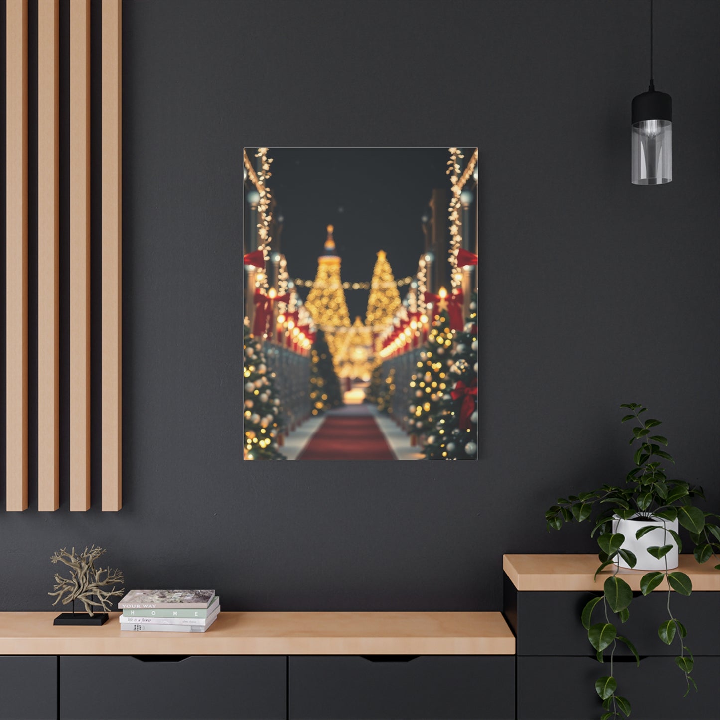 Black Christmas Art Supreme Gallery Wall Art & Canvas Print