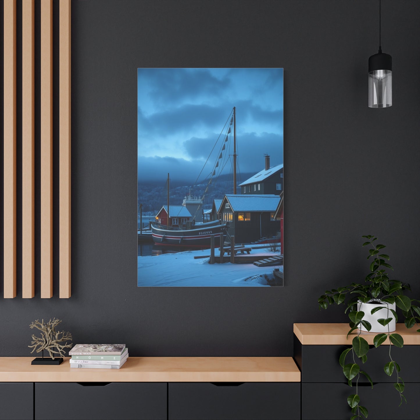 Scandic Tranquil Tapestry Wall Art & Canvas Print