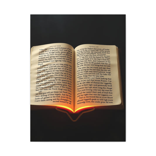 Ethereal Scripture Tableau Wall Art & Canvas Print