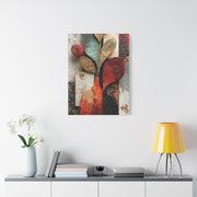 Sculptural Botanical Form Abstraction Wall Art & Canvas Print