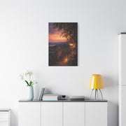 Song of Solomon Vineyard Dusk Scripture Wall Art & Canvas Print