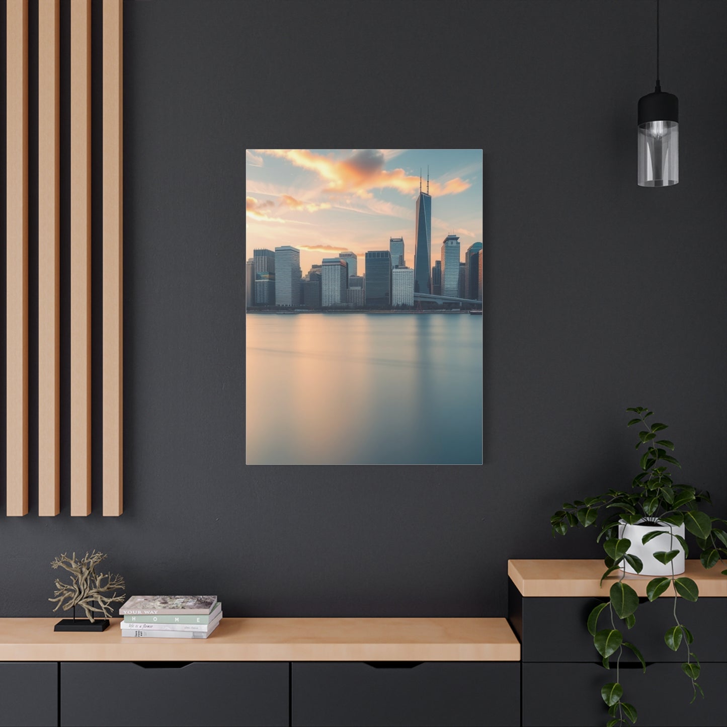Chicago Skylines Art Canvas Art 9 Wall Art & Canvas Print