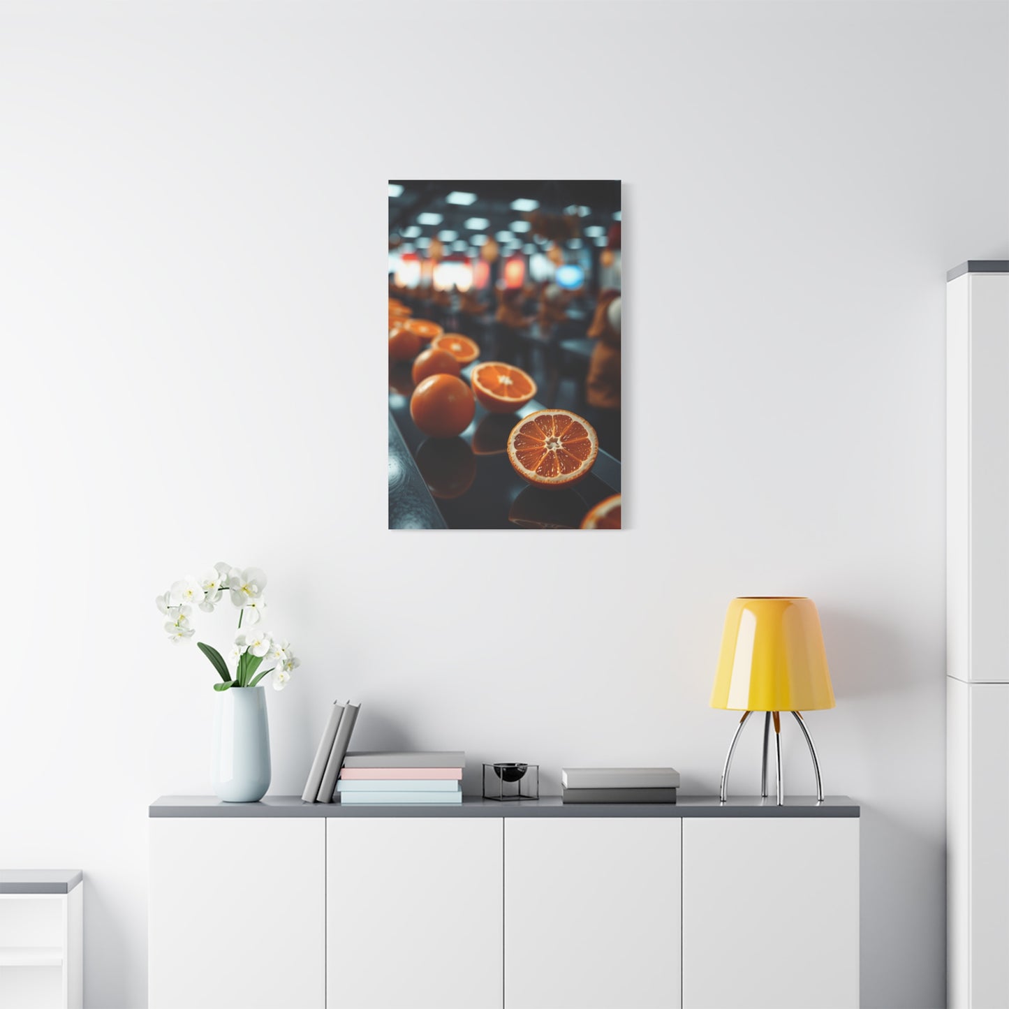 Golden Saffron Masterpiece Wall Art & Canvas Print