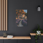 Lavender Field Farmhouse Provence Wall Art & Canvas Print