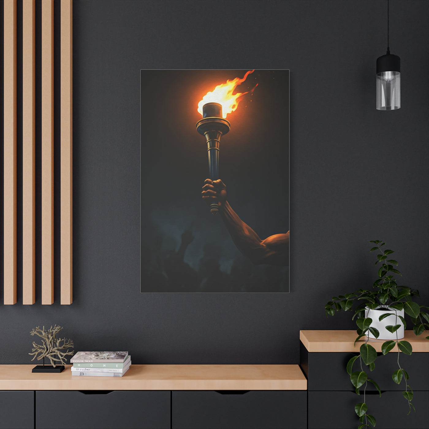 Torch of Defiance Wall Art & Canvas Prints
