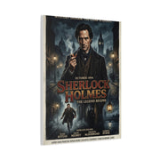 Sherlock Holmes Movie Poster Wall Art & Canvas Print