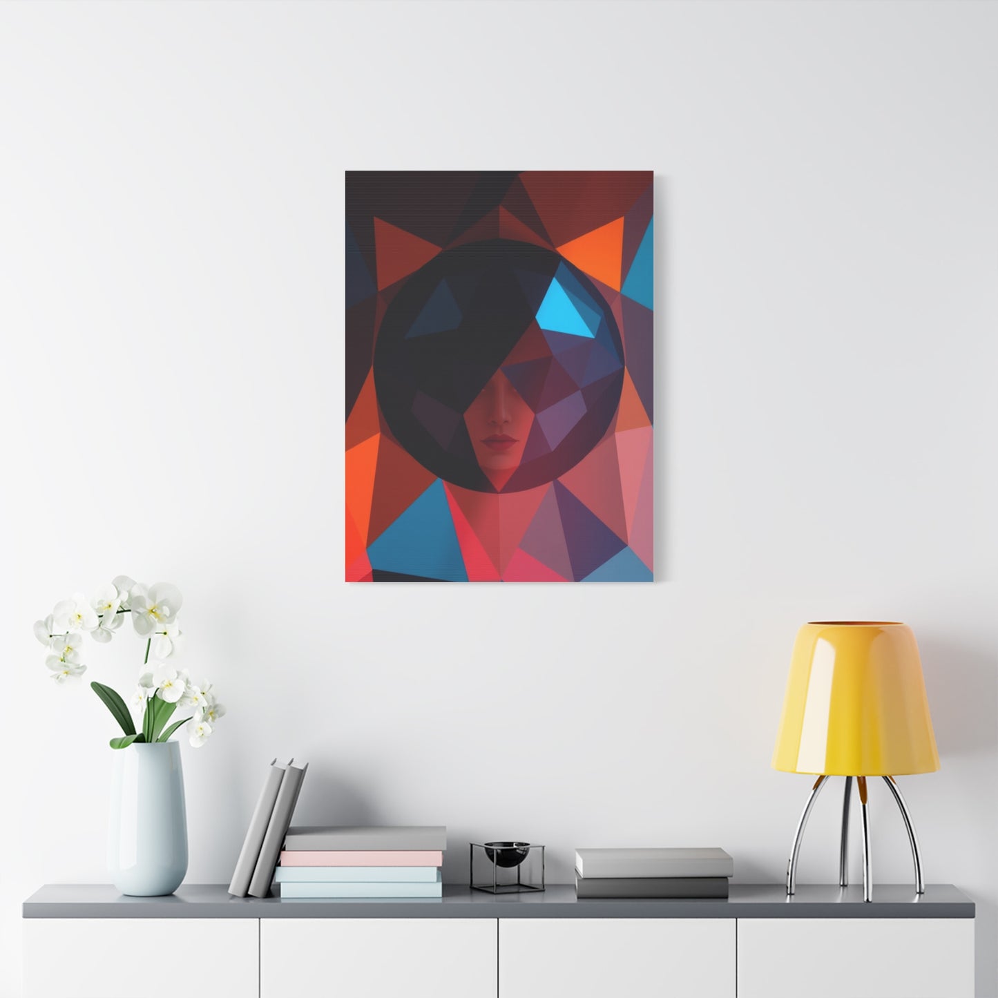 Geometric Aura Masterpiece Wall Art & Canvas Print