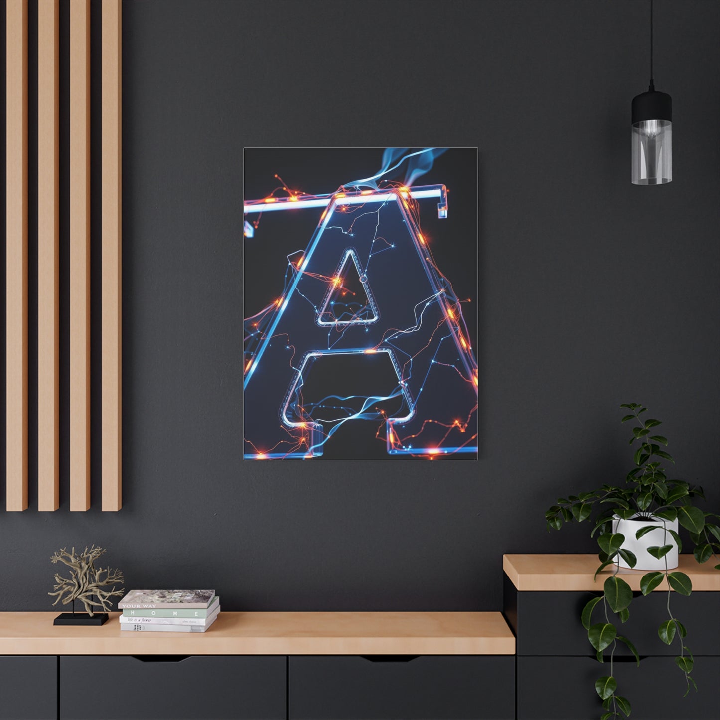 Supreme A Alphabet & Letter Art Collection Wall Art & Canvas Print