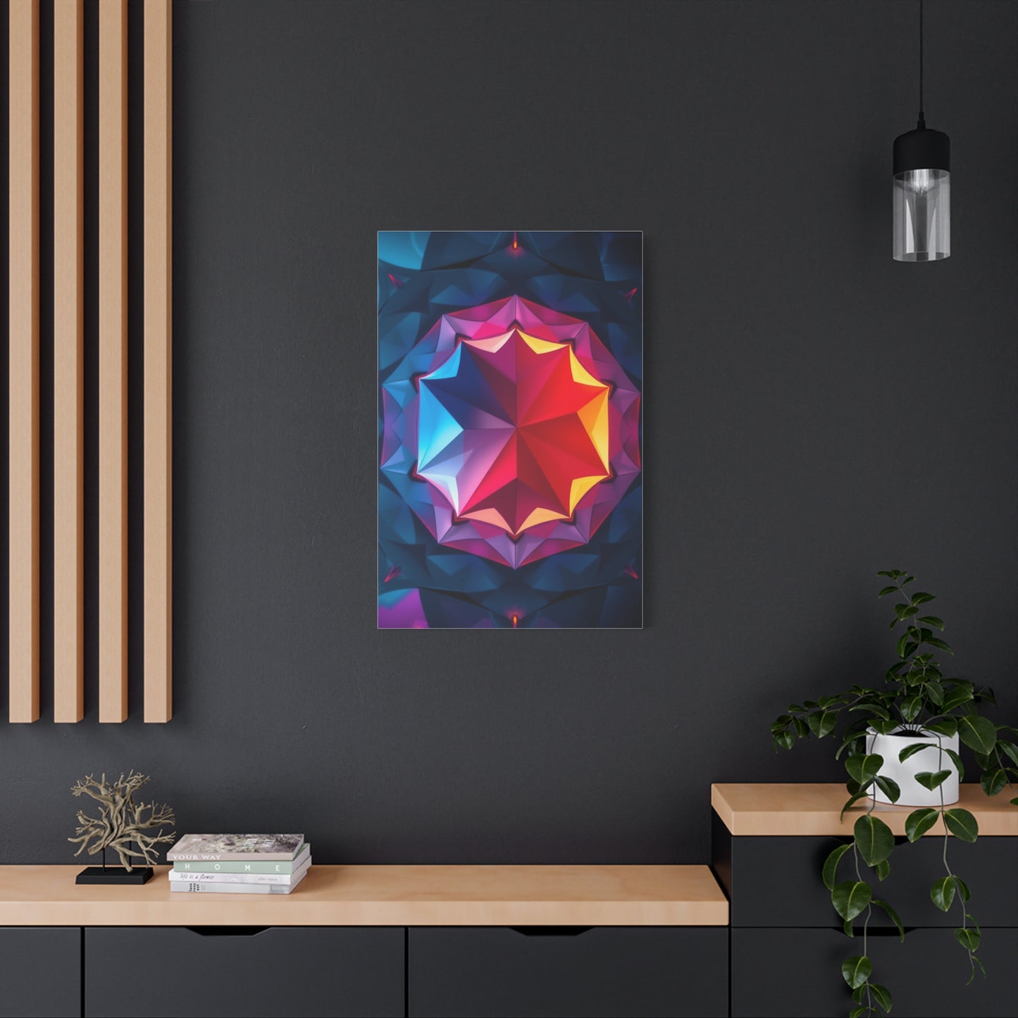 Geometric Opulence Canvas Wall Art & Canvas Print