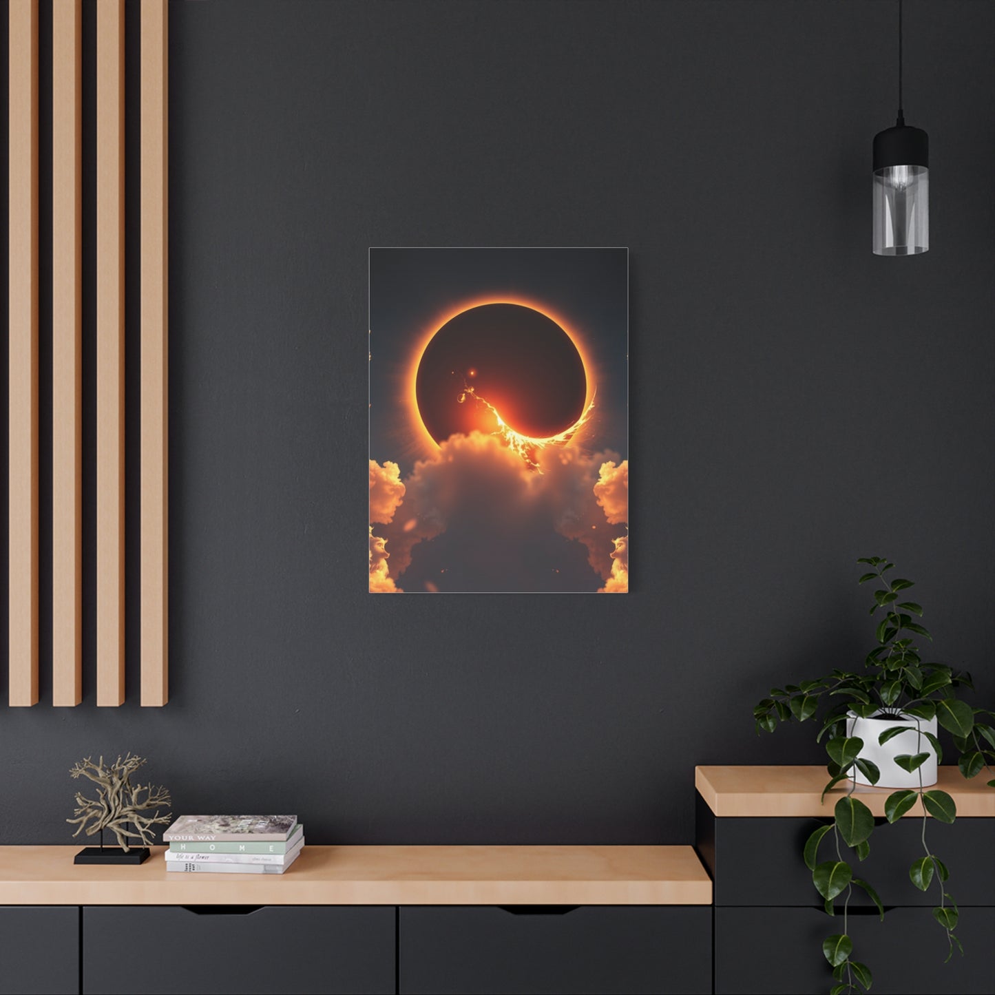 Vision Eclipse Art Art Wall Art & Canvas Print