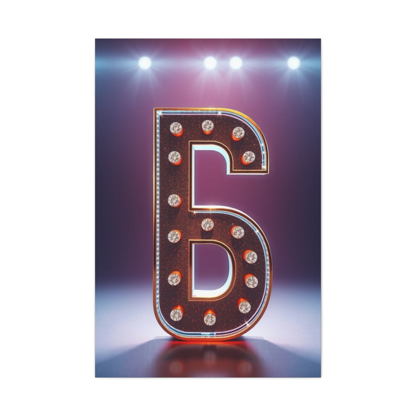 Supreme Alphabet & Letter B Art Collection Wall Art & Canvas Print