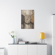 Natural Wood Grain Tree Rings Abstract Trees Wall Art & Canvas Print
