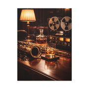 Luxury Jazz Lounge Still Life Wall Art & Canvas Print