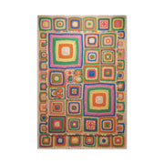 Joyful Granny-Square Patchwork Wall Art & Canvas Print