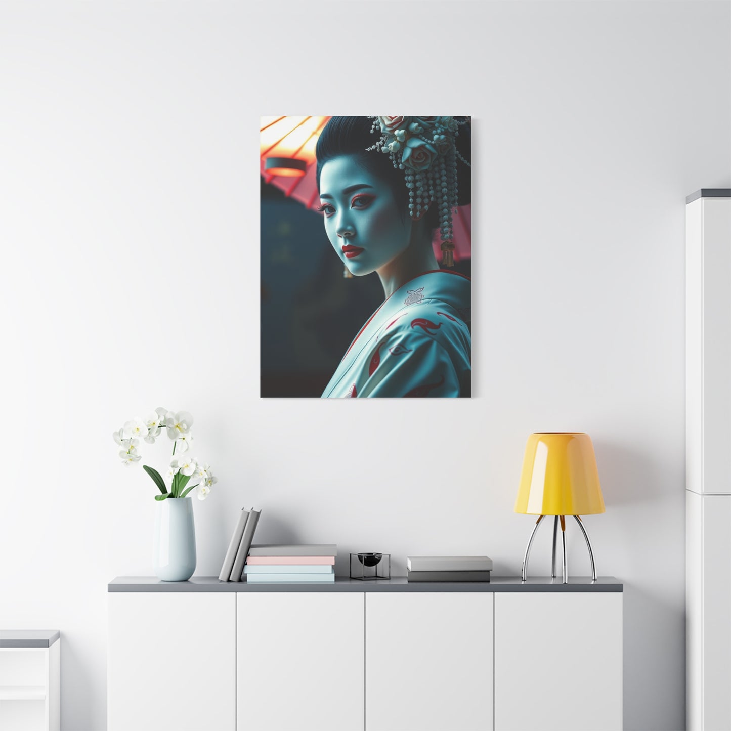 Masterpiece Geisha Art Vision Wall Art & Canvas Print