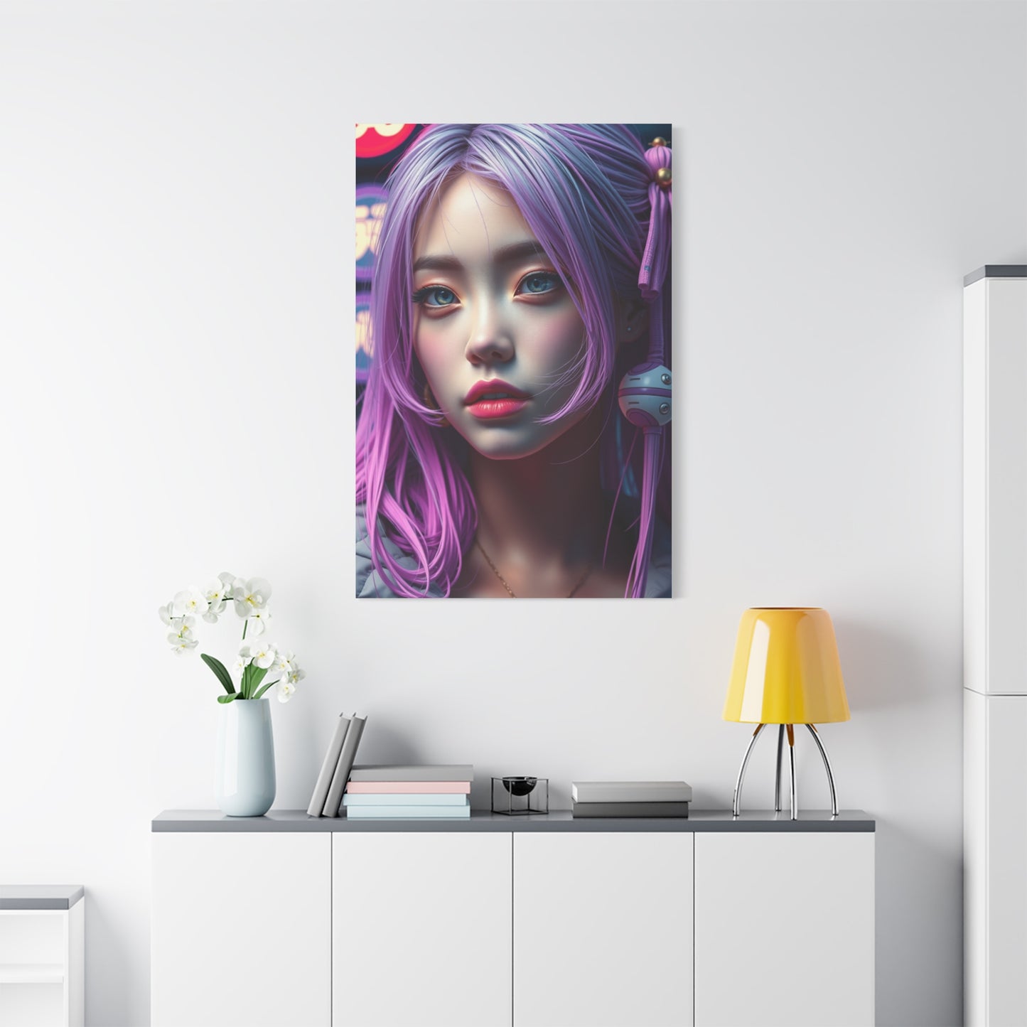Warakami Vaporwave Art Supreme Canvas Wall Art & Canvas Print