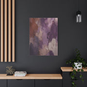 Wabi-Sabi Plum Texture Abstraction Wall Art & Canvas Print