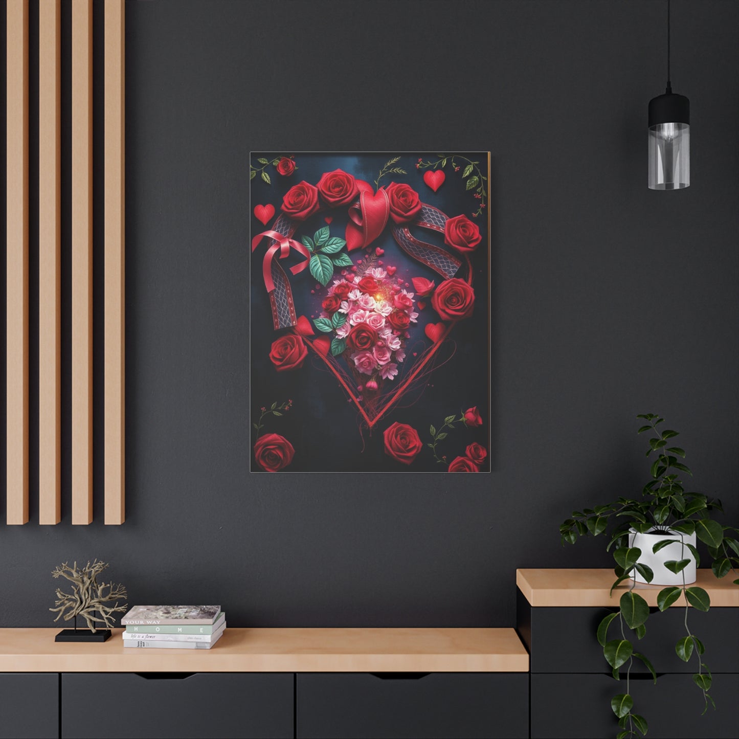 Valentine's Day Art Luxury Canvas Wall Art & Canvas Print