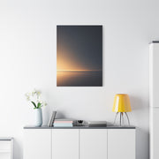 Golden Horizon Gradient Wall Art & Canvas Prints