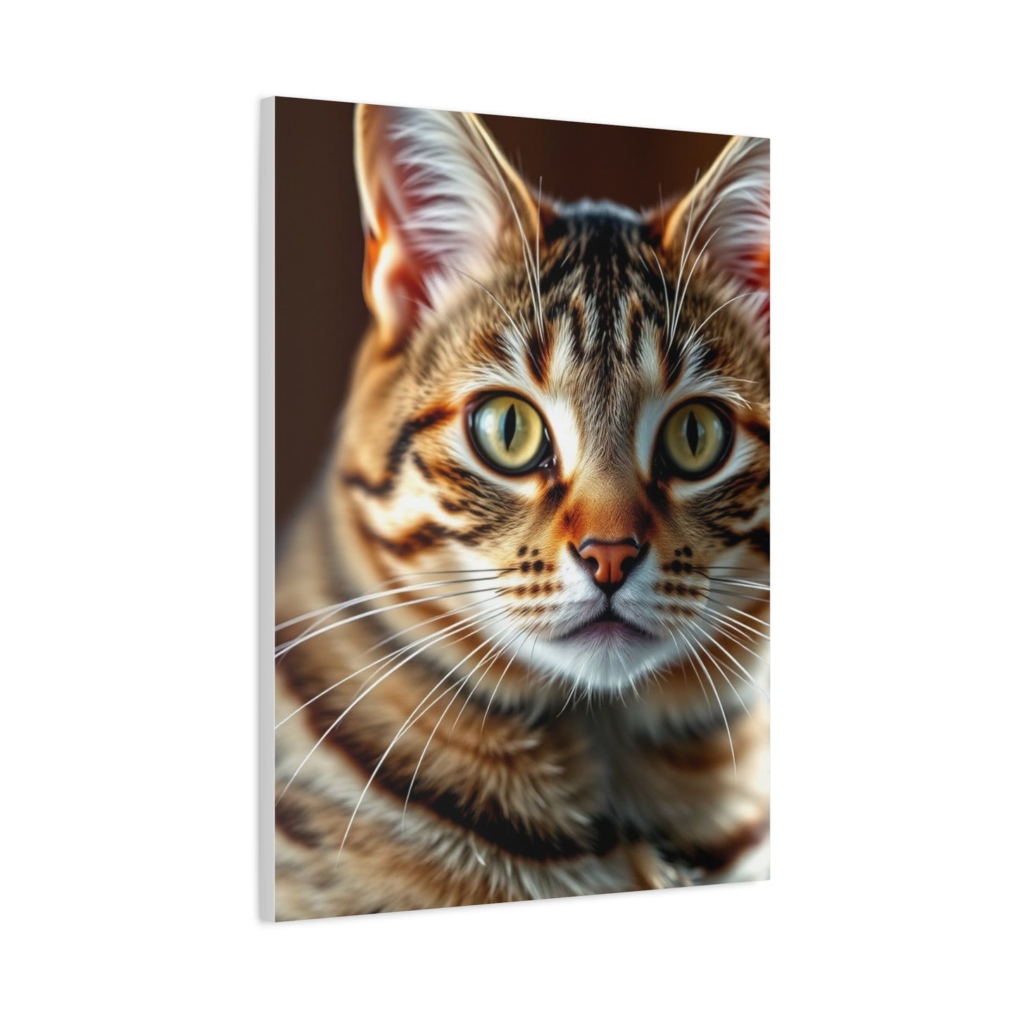 Vision Tabby Cat Art Art Wall Art & Canvas Print