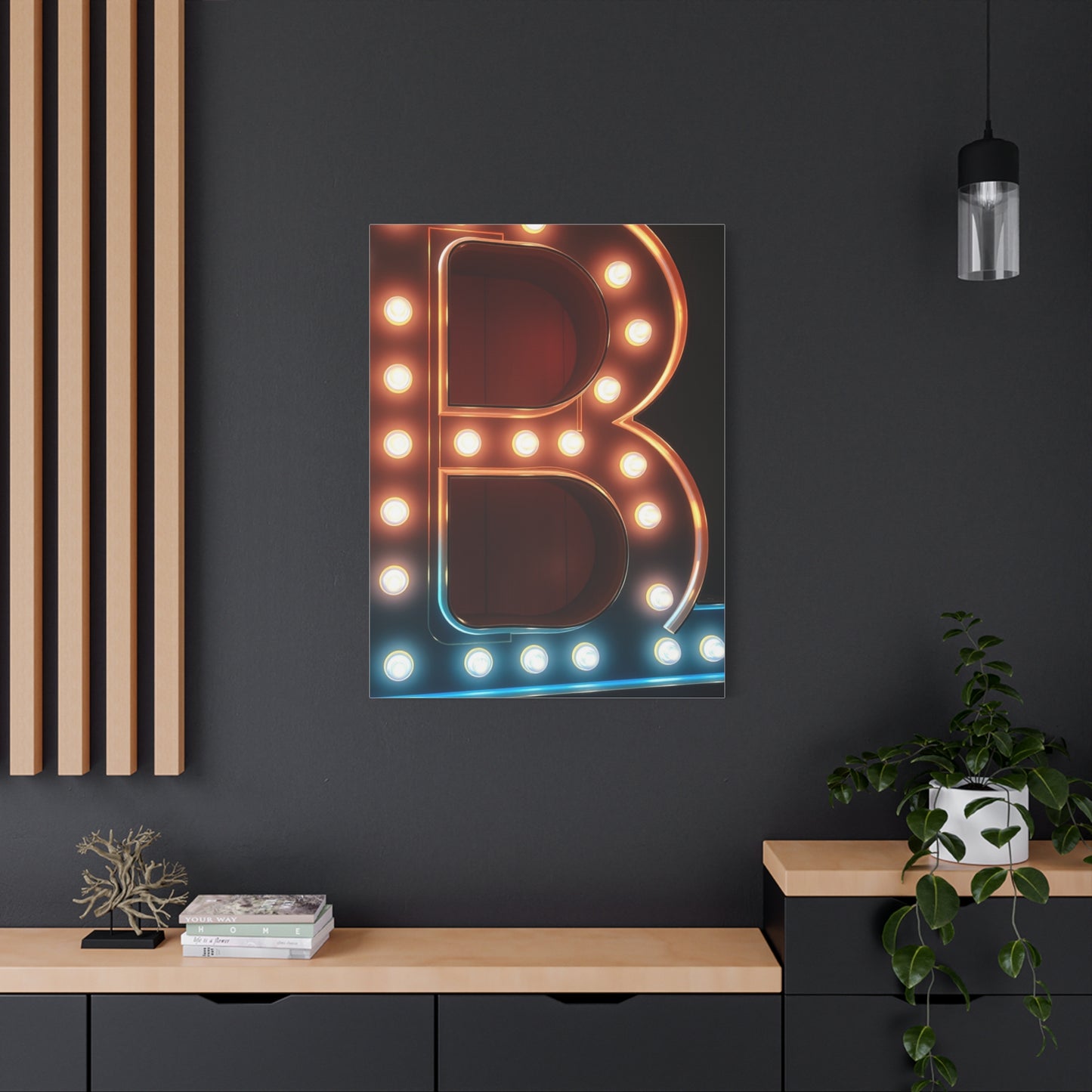 Alphabet & Letter A Art Supreme Canvas Wall Art & Canvas Print