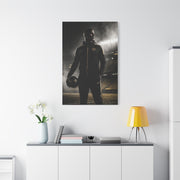Athlete Stadium Editorial Portrait Wall Art & Canvas Print
