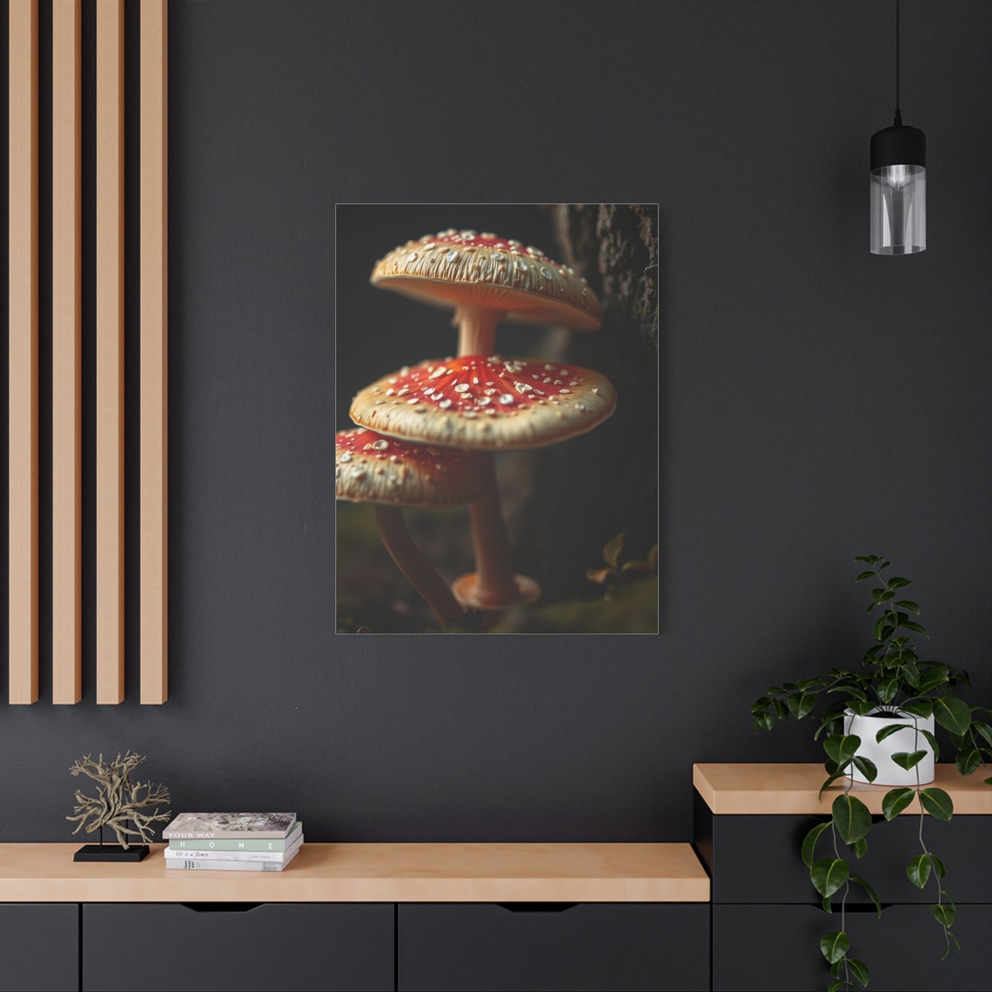 Vision Mushrooms Wall Art Art Wall Art & Canvas Print