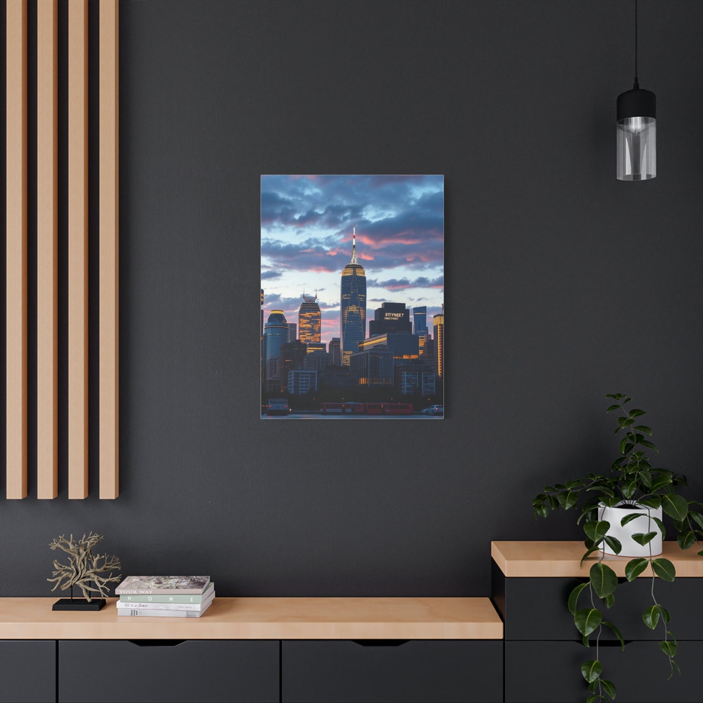 Vision Skyline Art Art Wall Art & Canvas Print