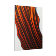 Flowing Copper Ribbon Abstract Wall Art & Canvas Prints