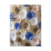 Glass Floral Mosaic Arrangement Wall Art & Canvas Print